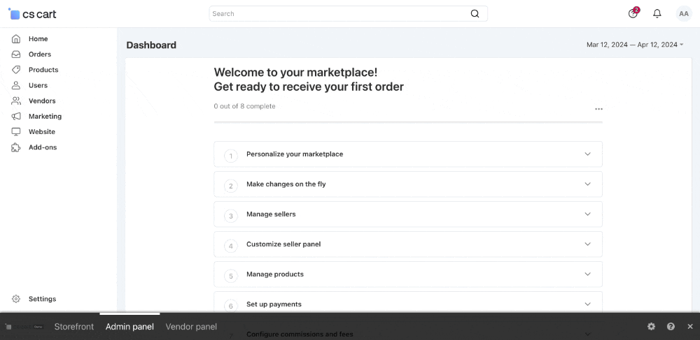 cs-cart marketplace platform