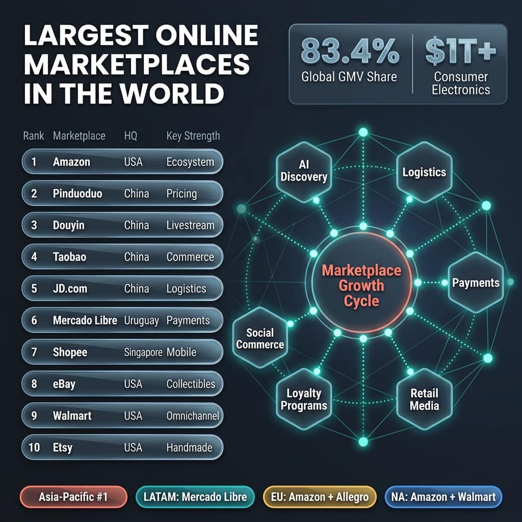 Largest Online Marketplaces in the World