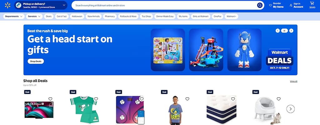 Walmart Dark Store