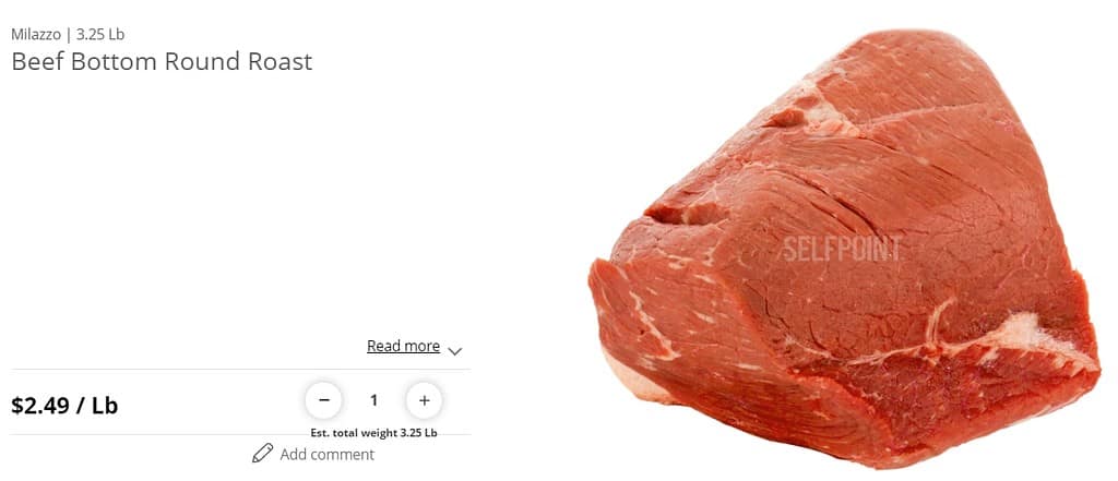 estimated weight