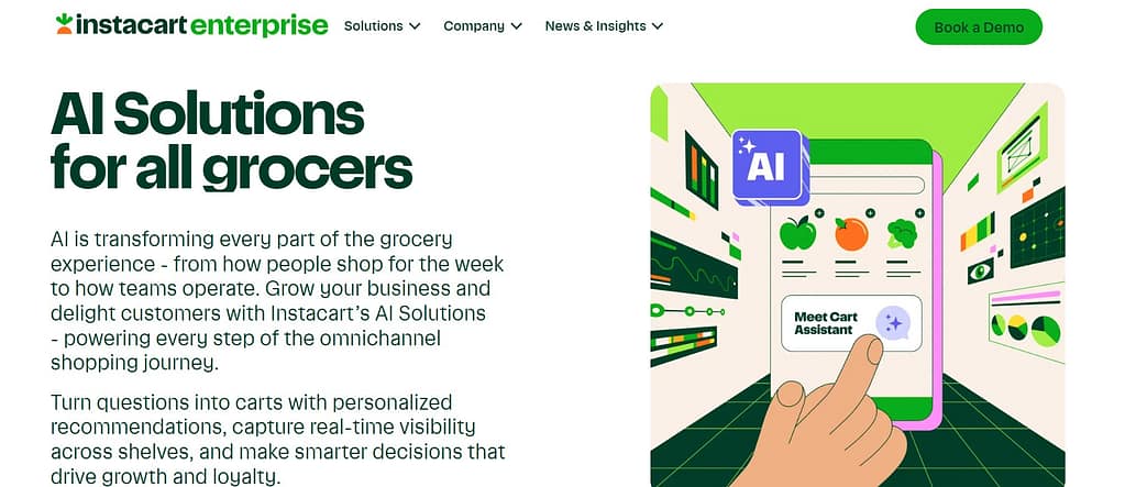 Instacart: AI for Search, Recommendations, and Shopping Assistance