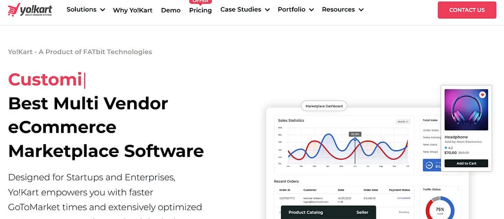 Yokart - eCommerce Multi Vendor Marketplace Software