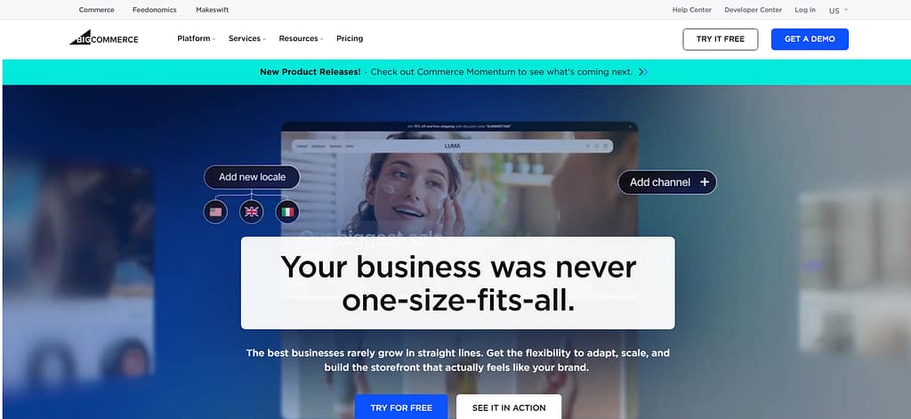 BigCommerce website