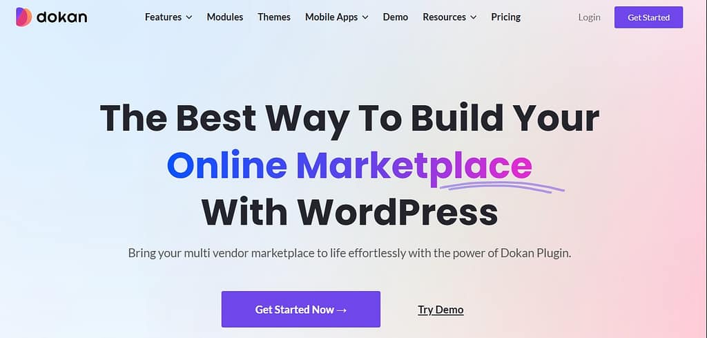 Dokan - Marketplace Platform with WordPress