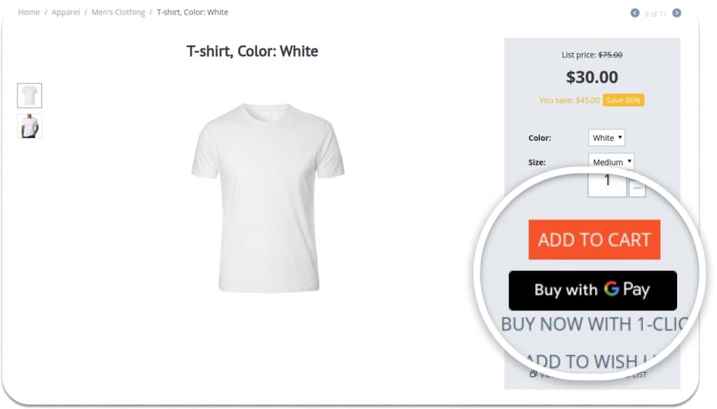 CS-Cart allows for configuring Google Pay and Apple Pay methods for the Stripe Connect users