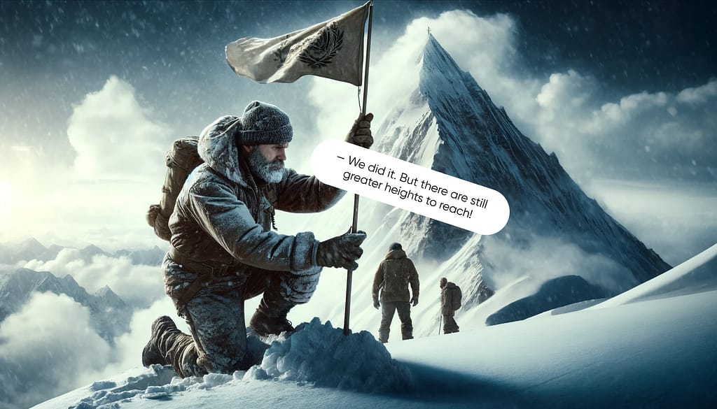 we did it