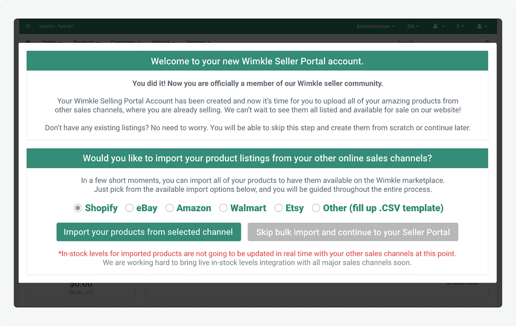 Seller Portal
