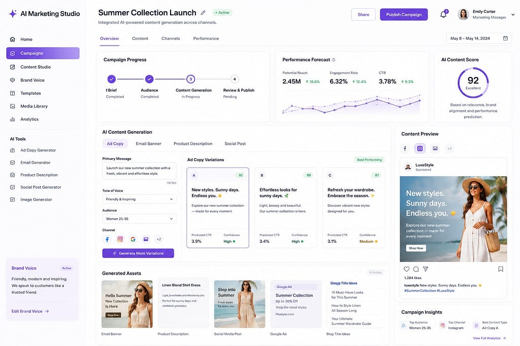 AI-Powered Marketing and Content Creation