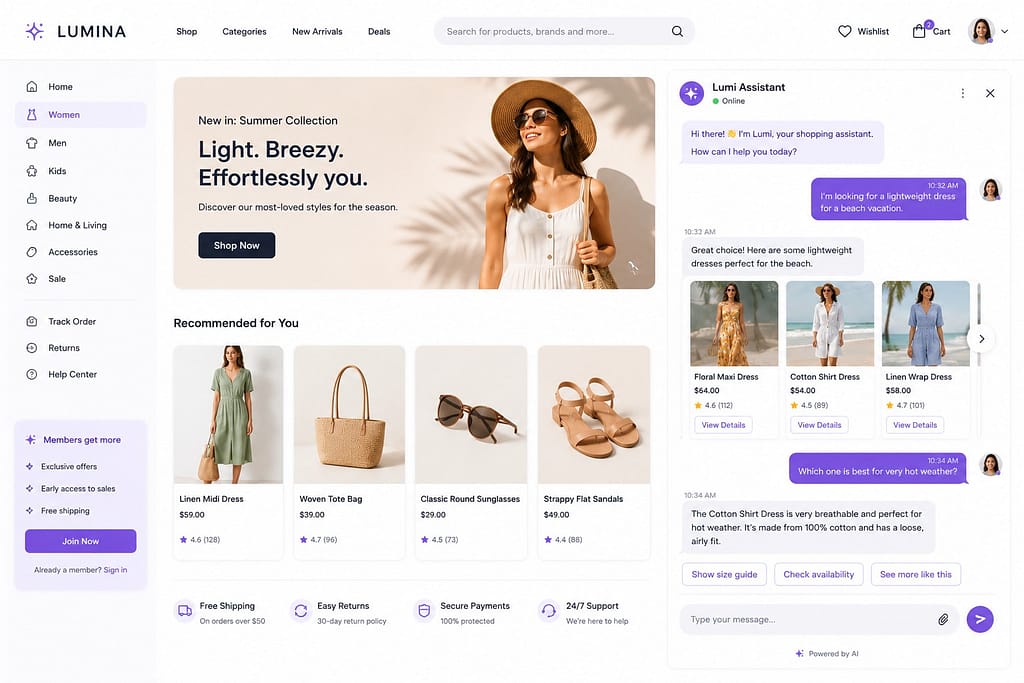 Conversational Commerce and Customer Support