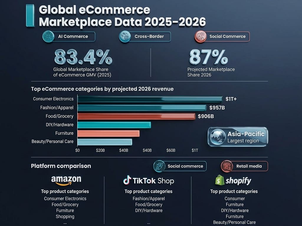 Marketplace Statistics 2026: Key Numbers at a Glance