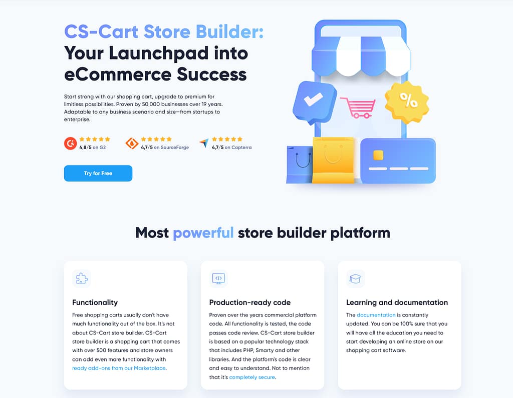 CS-Cart Store Builder