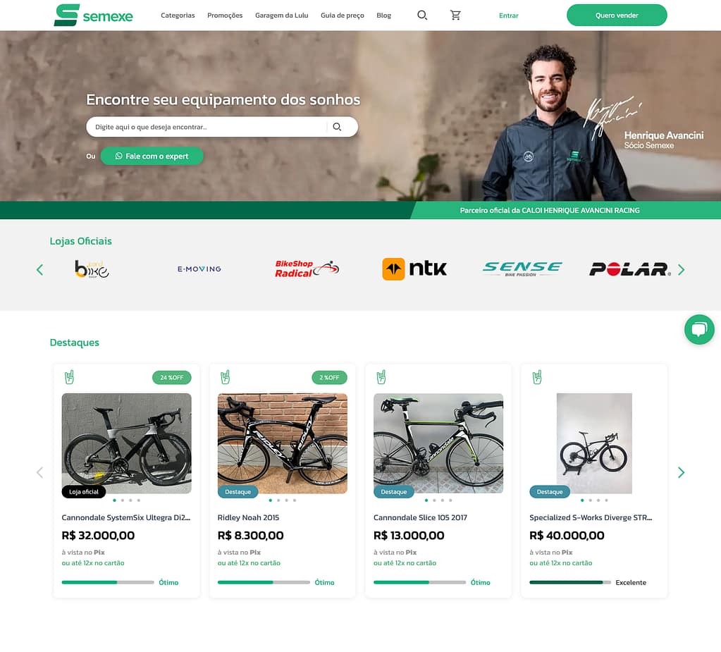 semexe recommerce marketplace