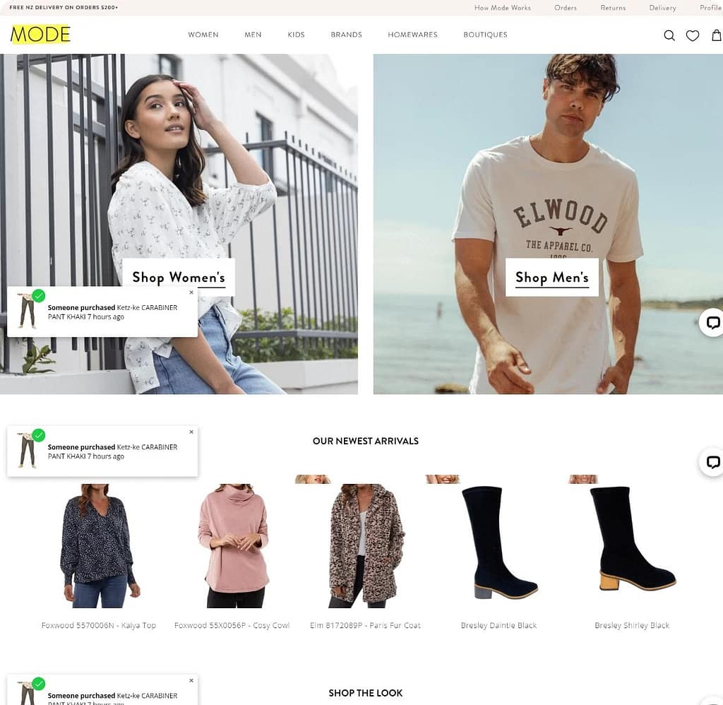 Mode theme