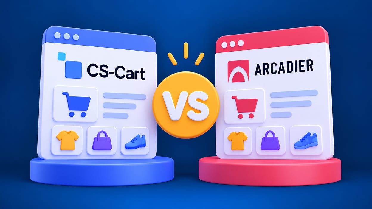 CS-Cart vs Arcadier