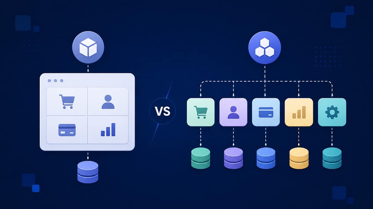 monolithic vs microservice architecture