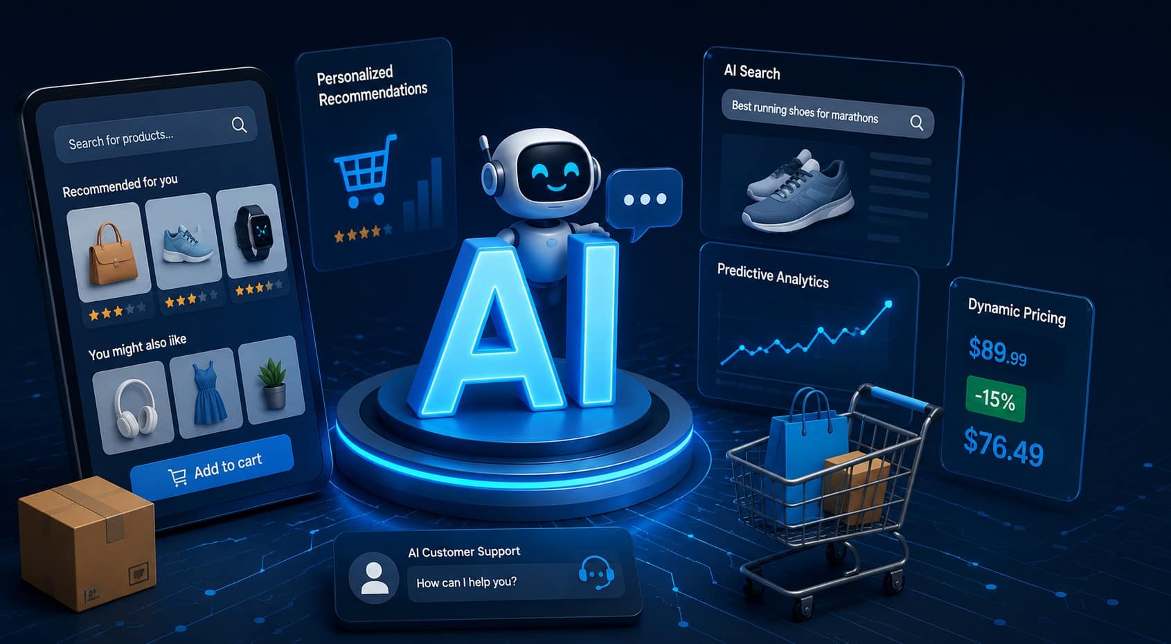 AI in eCommerce: How Artificial Intelligence Is Transforming Online Shopping