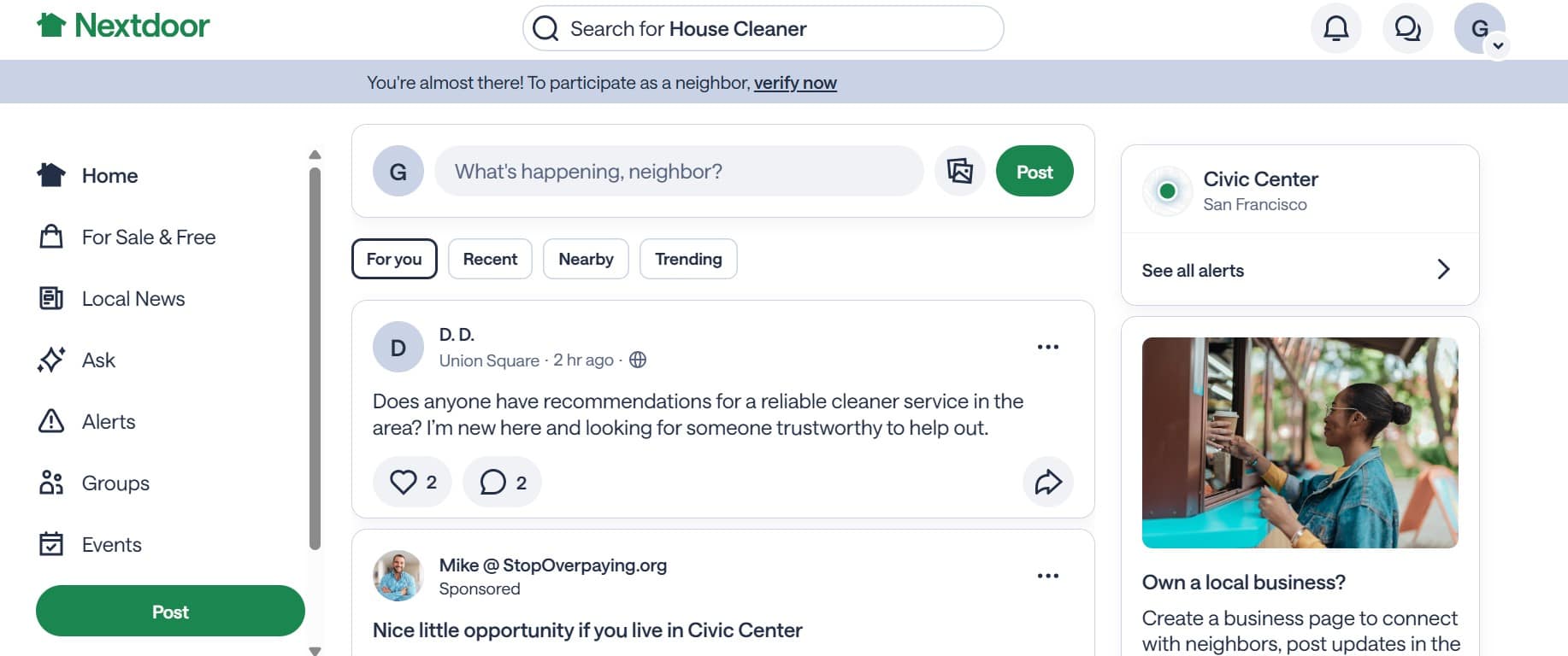 Nextdoor