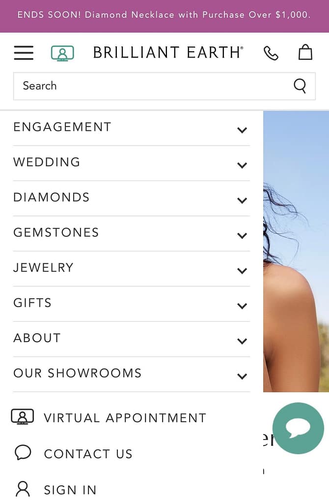 Jewelry Store Product Catalog