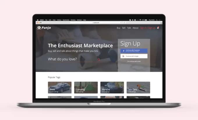 Panjo Horizontal marketplace