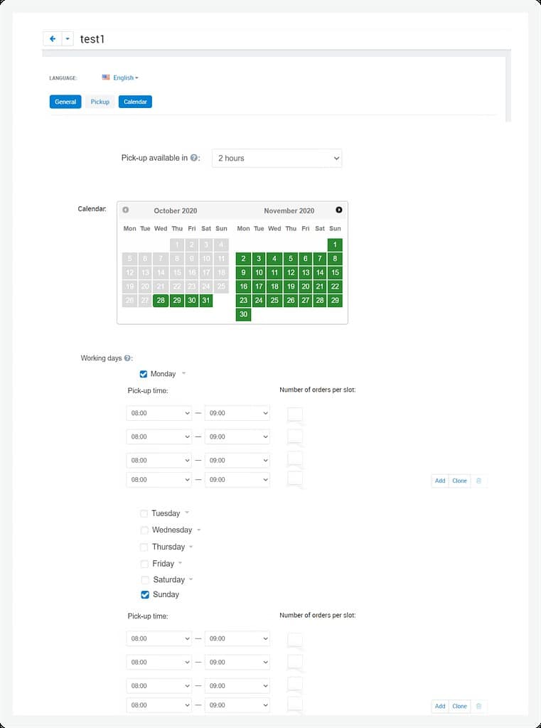Calendar