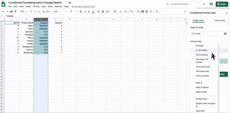 Google Sheet