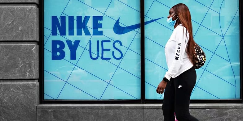 Nike launched its direct-to-consumer Nike.com and apps in the 2010s, shifting from heavy reliance on retailers like Foot Locker.