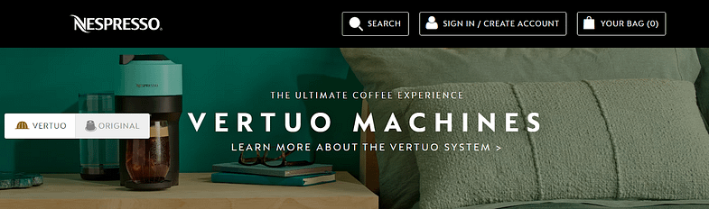 Multi-Storefront Online Shop for Nespresso Professional's Nordic Distributor