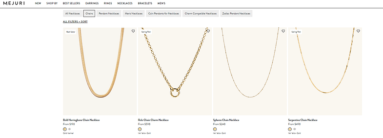 Minimalist Jewelry by Mejuri