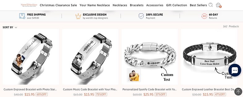 Personalized Jewelry by NameNecklace