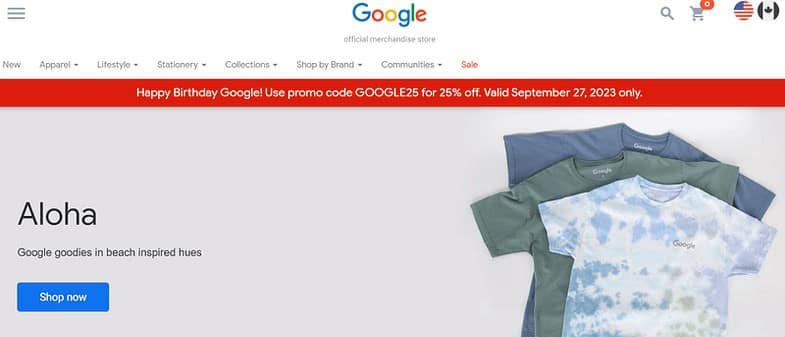 Google shop