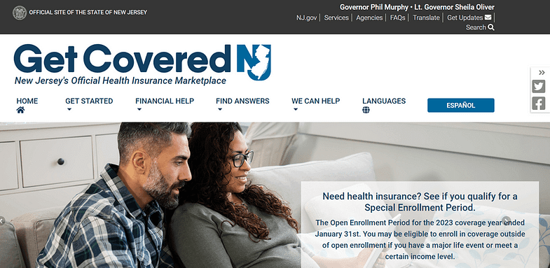 Get Covered -New Jersey Marketplace