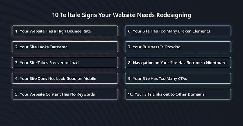 Do you need only a homepage redesign or a full website relaunch?