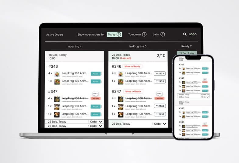 We developed an app for a delivery-focused marketplace using the headless architecture