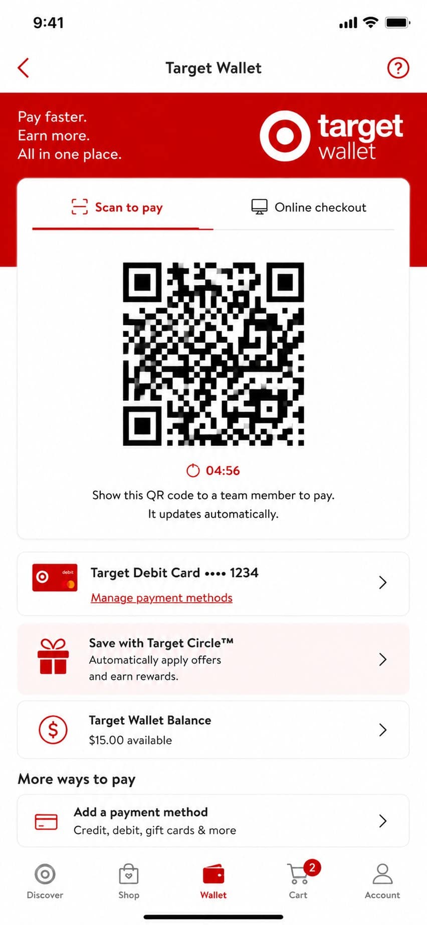 Target wallet