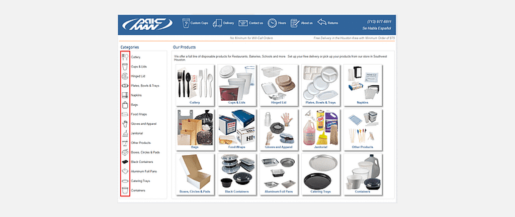 Редизайн интернет-магазина посуды и упаковки Pak-Man