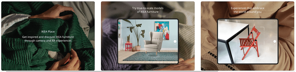 Place, IKEA AR-enhanced app 