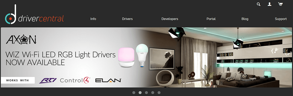 DriverCentral is a marketplace for drivers that sell both physical and digital items. Their digital product range includes licensing, and updates for custom integration dealers around the globe.