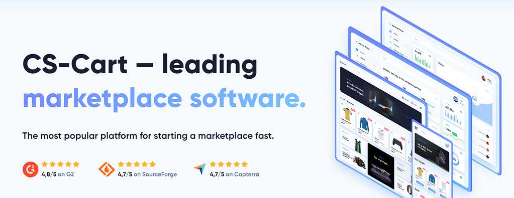 CS-Cart - leading marketplace software