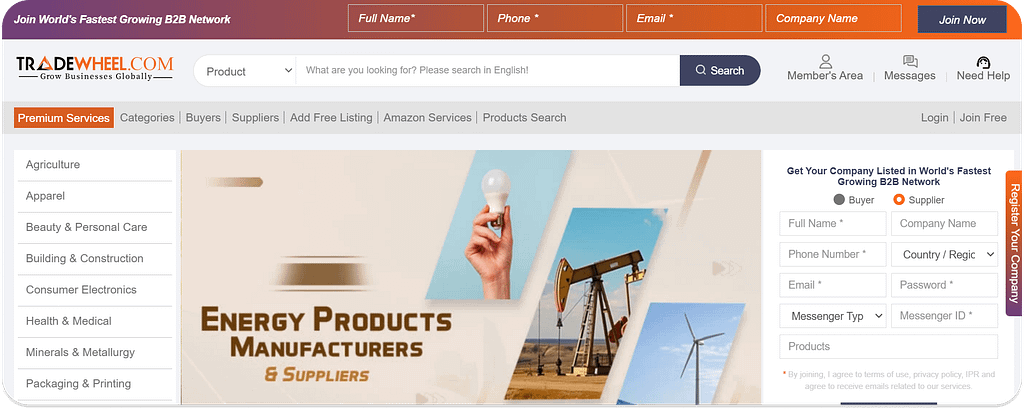 TradeWheel B2B Wholesale Platform