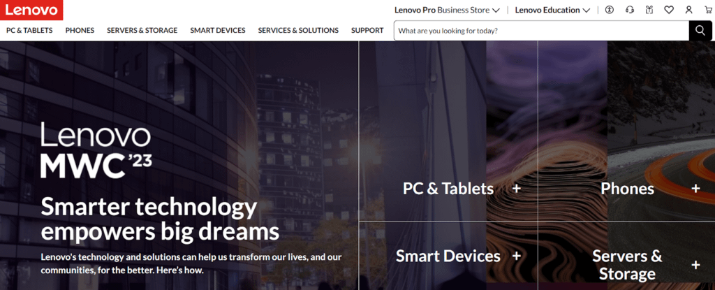 Lenovo selected Oracle Commerce as their enterprise eCommerce solution