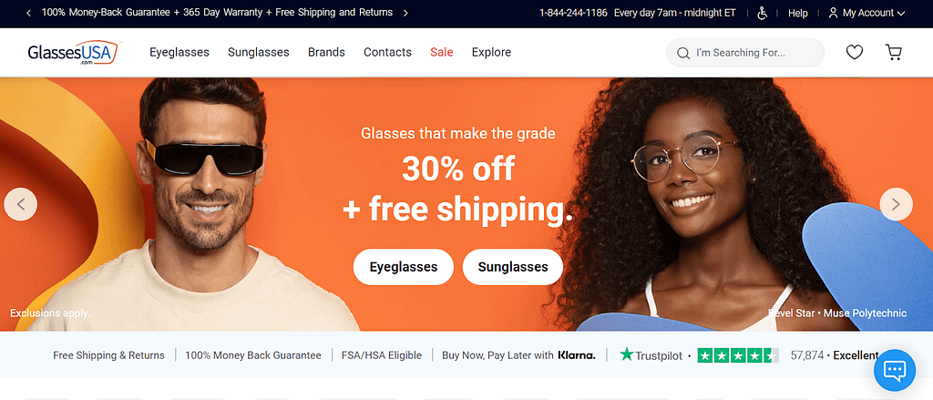 Online cheap glasses websites