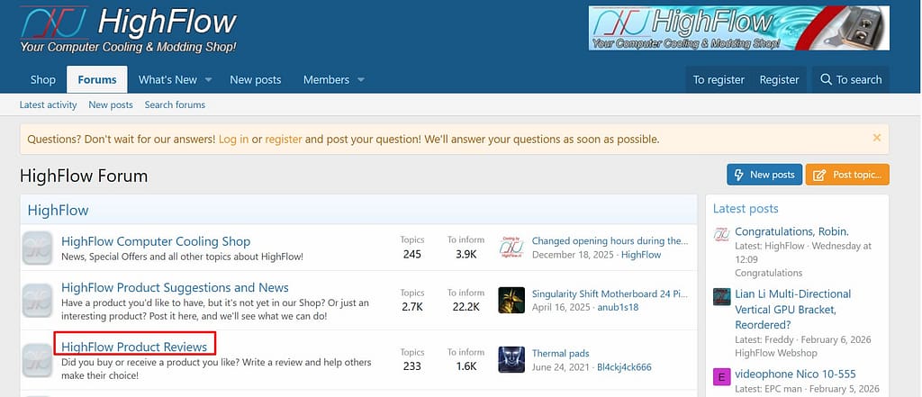 Highflow Product Reviews