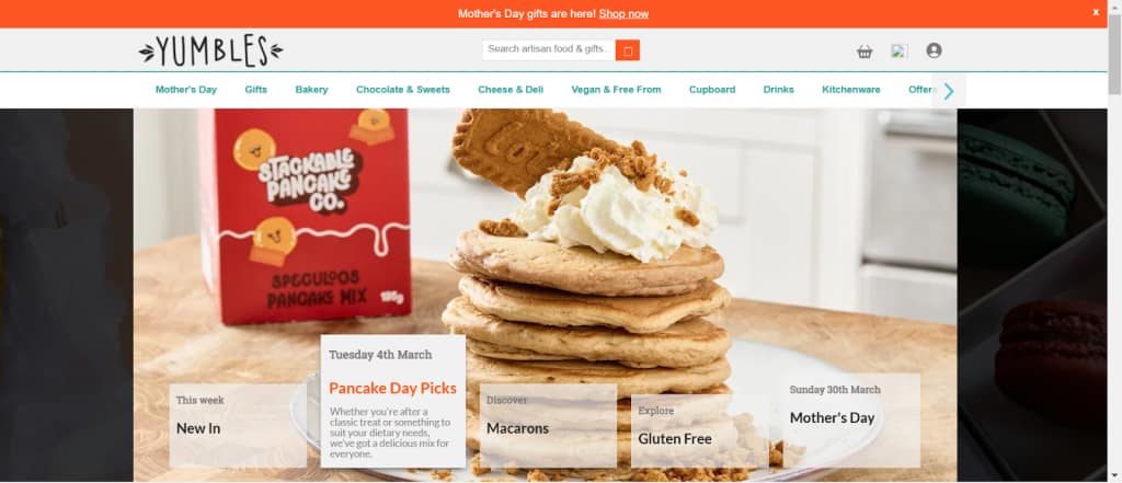 CS-Cart Site - Yumbles