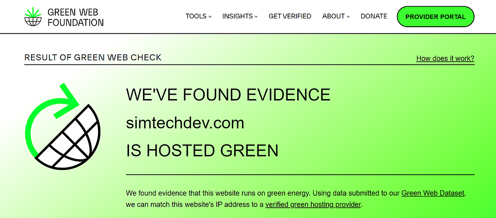 Green Web Foundation