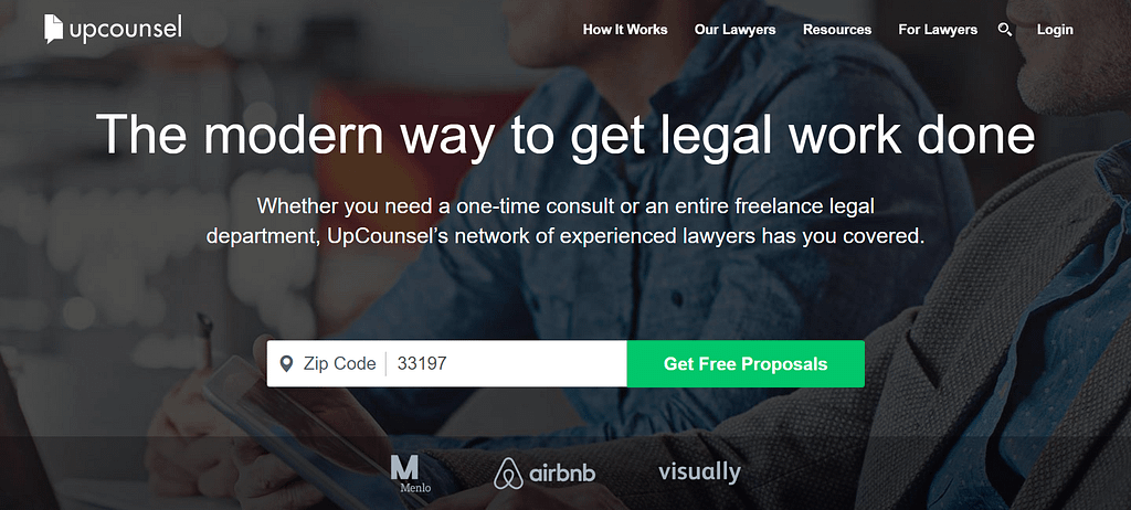 UpCounsel Legal Marketplace