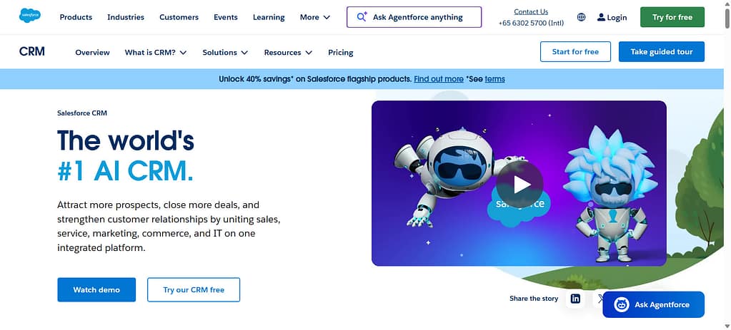 Salesforce - The world's #1 AI CRM