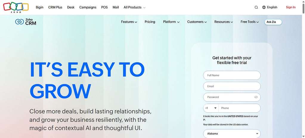 Zoho CRM