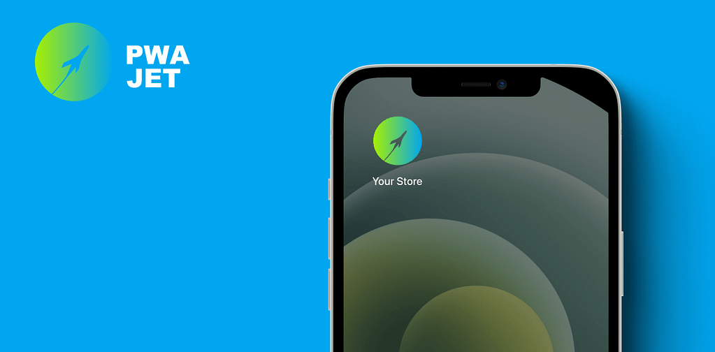 PWAjet allows adding your PWA store logo to the home screen as with a standalone app