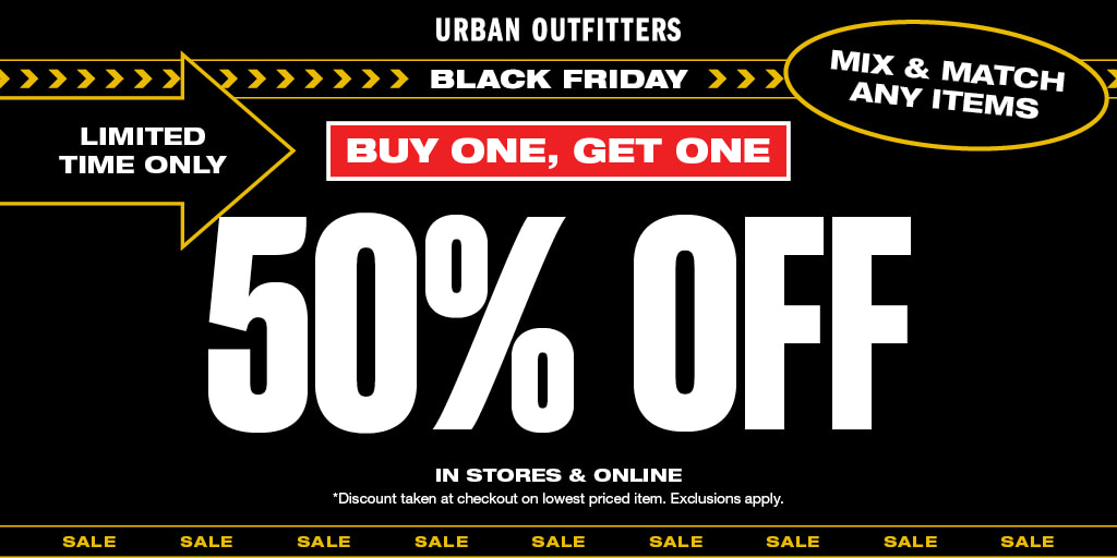 Urban Outfitters Black Friday
