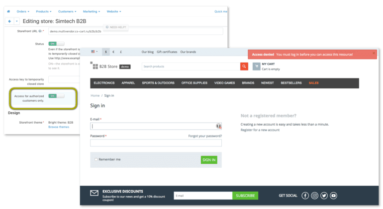 Introducing New CS-Cart Line for Business-to-Business: CS-Cart B2B and CS-Cart B2B&B2C: photo 2 - CS-Cart Blog